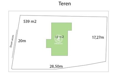 Teren de 539 mp, în Ciupercenii Noi - 1