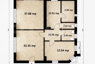 Spațiu comercial, de 265 mp, în Central - 3