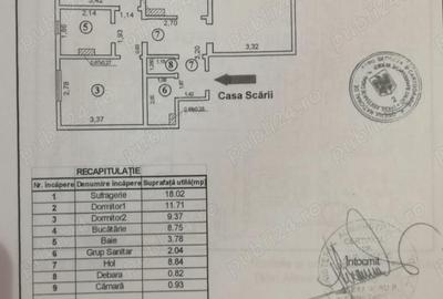 Apartament cu 3 camere decomandat în Micro 18 - 2