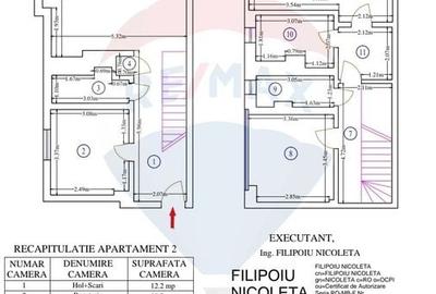 Apartament cu 4 camere decomandat în P-ța Unirii - 23
