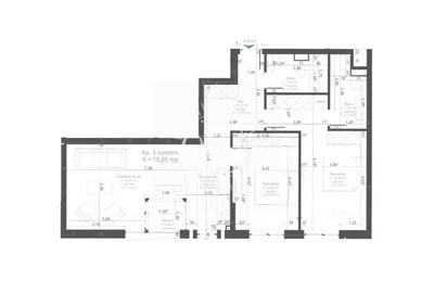 Apartament cu 3 camere decomandat în Sopor - 1