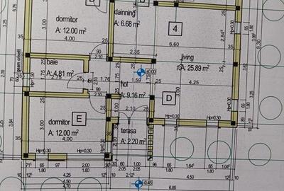 Casă cu 3 camere în Central - 3