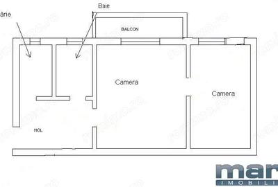Apartament cu 2 camere în Dâmbu Pietros - 2