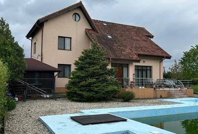 Vila noua cu Piscina si 5000 mp teren