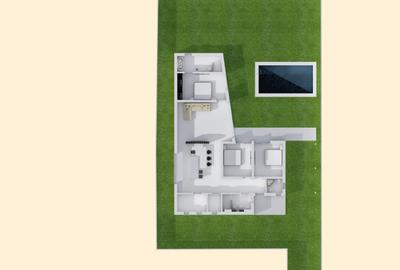 Casă individuală cu 4 camere cu Canalizare în Moșnița Nouă - 17