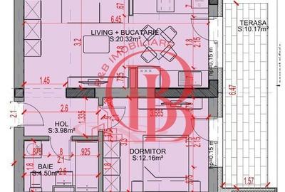 Apartament cu 2 camere în Theodor Pallady