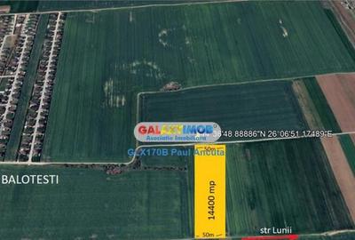 Teren de 14400 mp, în Balotești