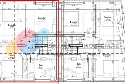 Duplex cu 4 camere cu Canalizare în Dâmbul Rotund - 6