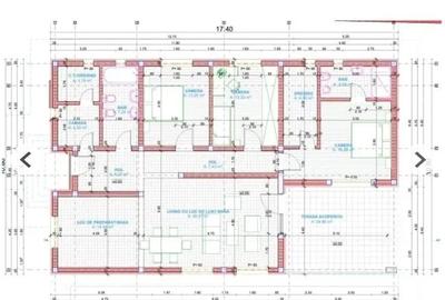 Casă cu 3 camere în Central - 1