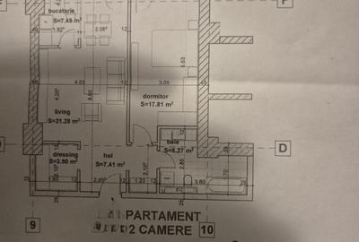 Apartament cu 2 camere semidecomandat în Lujerului - 14