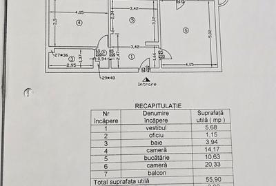 Apartament cu 2 camere decomandat, mobilat în Timpuri Noi - 8