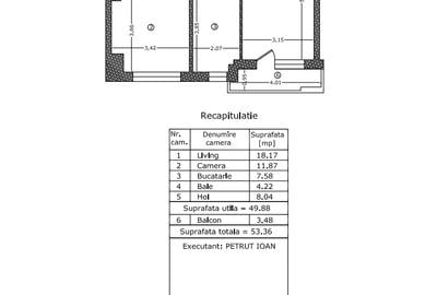 Apartament cu 2 camere decomandat în 1 Mai - 7