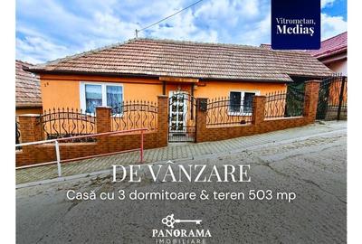 Casă individuală cu 3 camere cu Canalizare în Vitrometan - 1