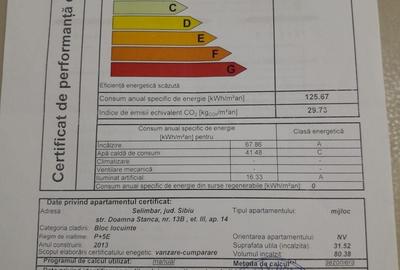 Garsonieră decomandată, mobilată în Șelimbăr - 4