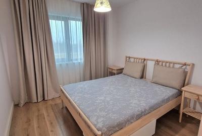 Apartament cu 2 camere semidecomandat, mobilat în Pipera