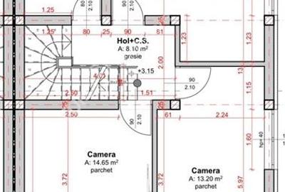 Duplex cu 4 camere cu Canalizare în Aeroport - 9