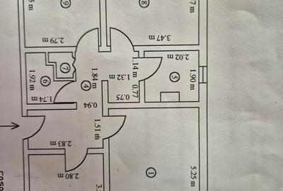 Apartament cu 3 camere decomandat în Central - 3