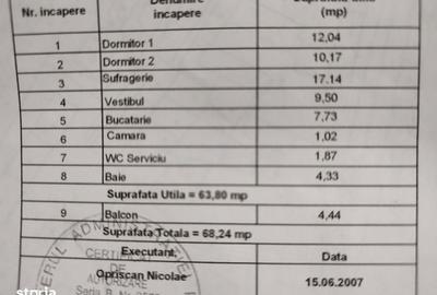 Apartament cu 3 camere decomandat în Sud - 2