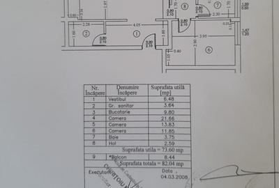 3 camere Golden Residence, loc parcare suprateran inclus, mobilat, utilat 3 camere Golden Residence, loc parcare suprateran inclus, mobilat, utilat - 12