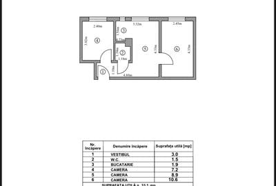 Apartament cu 2 camere semidecomandat în Ferentari - 7