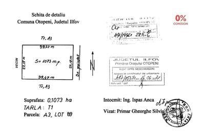 Otopeni / Teren de 1073 mp - Str. Ferme F nr. 33 - 5
