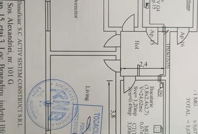 Apartament cu 2 camere decomandat în Central - 1