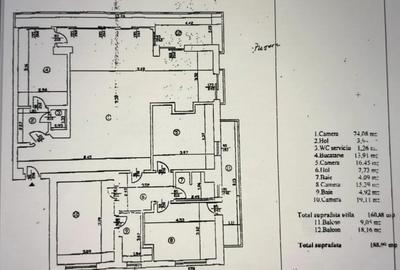 Apartament - 4 camere- parcare subterna- zona Primaverii - 11