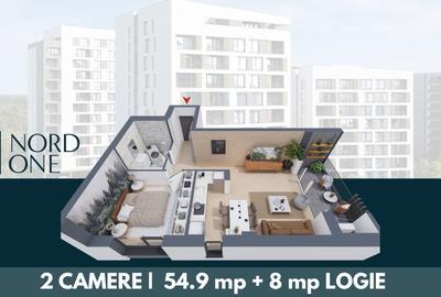Apartament cu 2 camere decomandat în Torontalului - 1