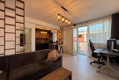 Apartament cu 2 camere semidecomandat, mobilat în Fundeni
