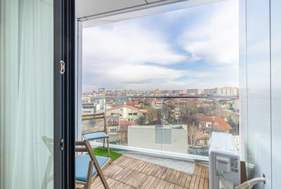 Apartament cu 2 camere semidecomandat, mobilat în Barbu Văcărescu