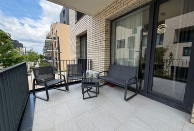 Apartament cu 2 camere semidecomandat, mobilat în Pipera - 40