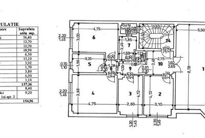 Primăverii apartament de 4 camere - 160 mp Primăverii apartament de 4 camere - 160 mp - 4