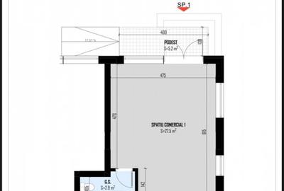 Inchiriere Spatiu Comerciat-Bragadiru strada Crisul Repede - 1