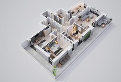 Apartament 4 camere în complex premium - 12