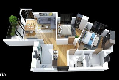 Apartament cu 3 camere în Moșilor - 2