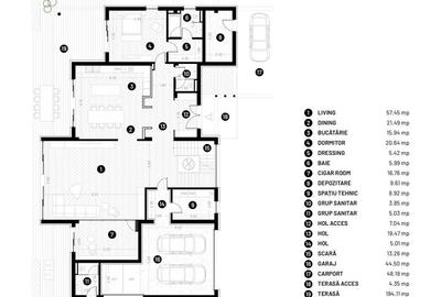 Casă cu 6 camere cu Teren 2796 Mp în Gruiu - 7
