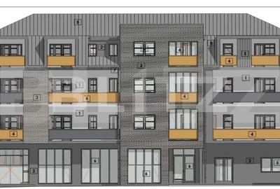 Ultimul apartament cu o camera, semifinisat, 32 mp, balcon 4mp, parcare, Apahida - 2