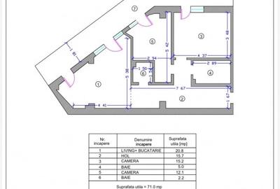 Direct Dezvoltator - Apartament 3 camere 94,14mp Tomis Plus Constanta - 2