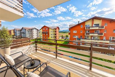 Apartament cu 2 camere decomandat, mobilat în Exterior Est