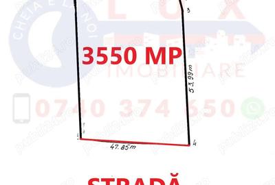 Teren de 3550 mp, în Sarinasuf - 2