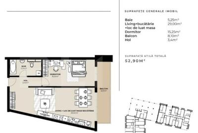 Apartament cu 2 camere semidecomandat în Mărăști - 3