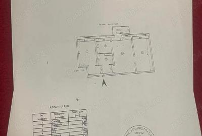 Apartament cu 3 camere semidecomandat în Central - 1