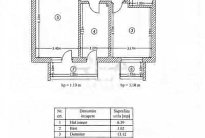Apartament cu 2 camere decomandat, mobilat în Metalurgiei - 12