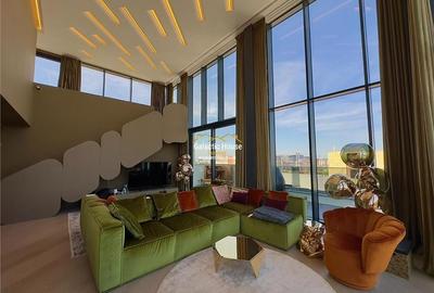 PenthouseTip Duplex 436 mp-5 camere LUX  Floreasca-Barbu Vacarescu Vedere Libera