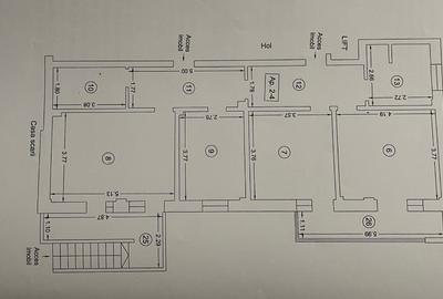 Apartament 102 mp +  curte proprietate  1001mp si foisor 24 mp inchis comple - 16