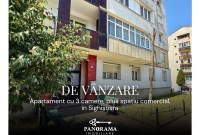 Apartament spațios și versatil cu spatiu comercial in Sighisoara - 1