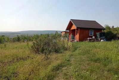 Tomesti - Cabana din lemn si Teren 1008mp intravilan - 1