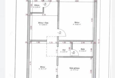 Spatiu birouri, 80 mp, zona Mc Donald's, Manastur - 1