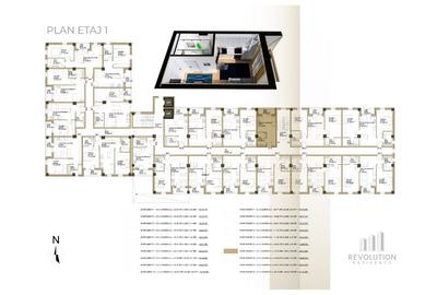 NEW! Apartamente 2 camere - Republicii 115, Baia Mare - 5