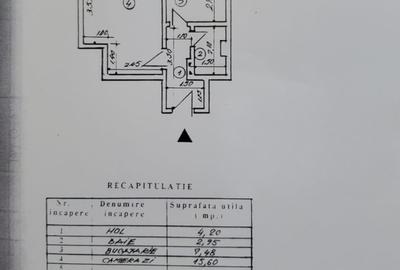 Apartament 1 camera, zona Vidin, etaj 2. - 9